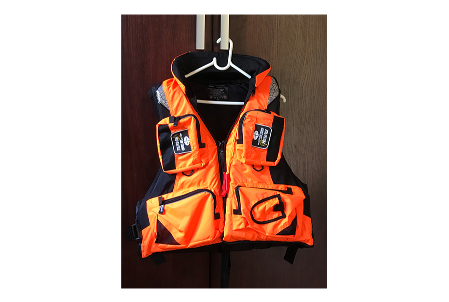 Fishing Life-Jacket_Orange_Front V1